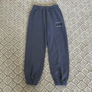 Brandy Melville Rosa “Yosemite Sierra Nevada” Sweatpants (Faded Navy Blue) NWOT